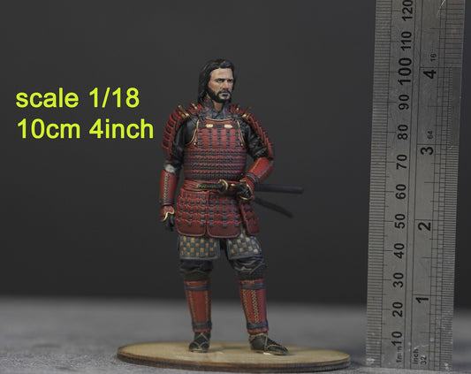 Tom samurai figure 1:18 to HO scale handpaint high detail