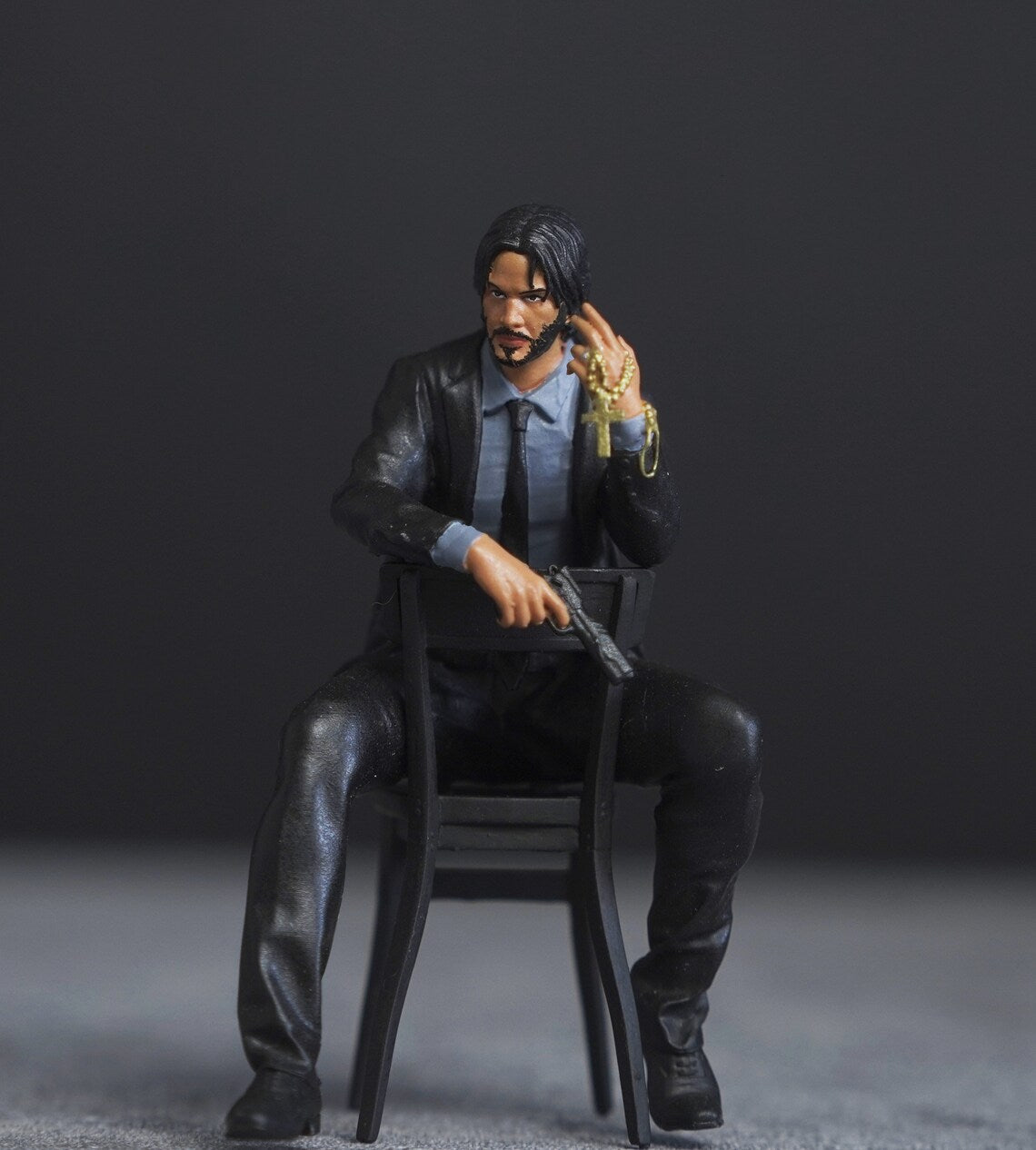 Man killer figure 1:18 to HO scale handpaint high detail