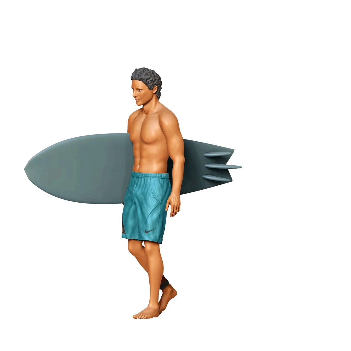 HO 1:64 Scale Surfer figure handpaint high detail