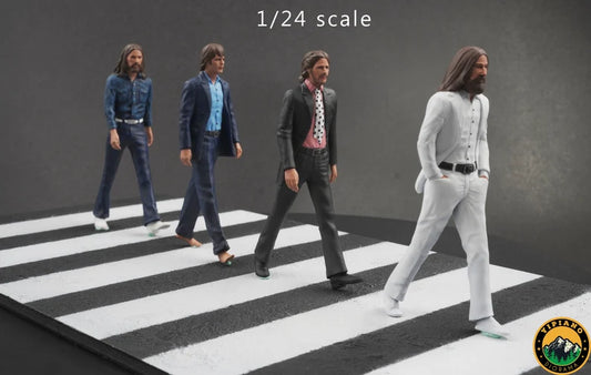 The Abbey band figure 1/24 1/43 1/64 HO scale handpaint high detail