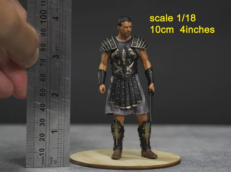 Roman fighter figure 1:18 to HO scale handpaint high detail