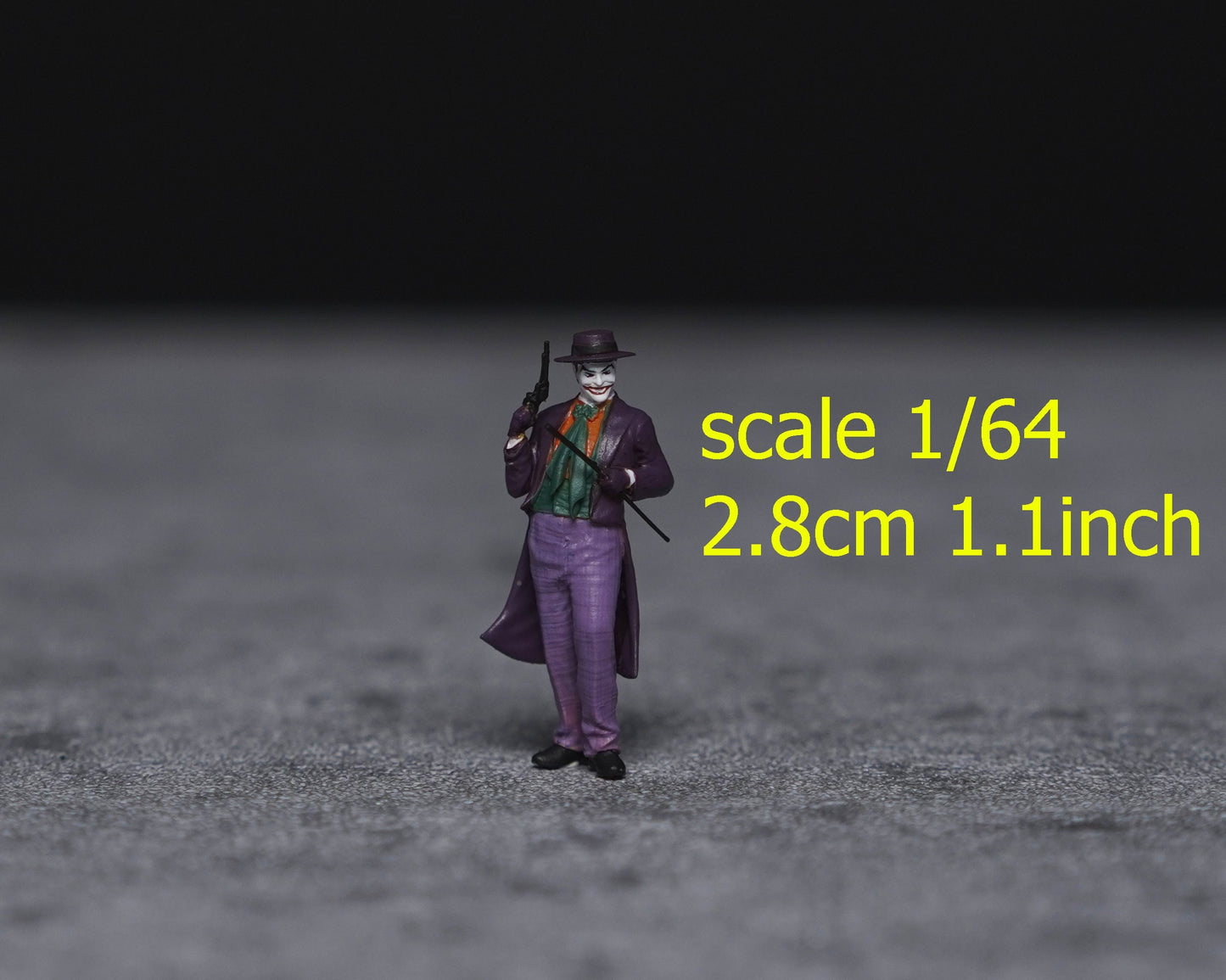 Jack clown figure 1:18 to HO scale handpaint high detail